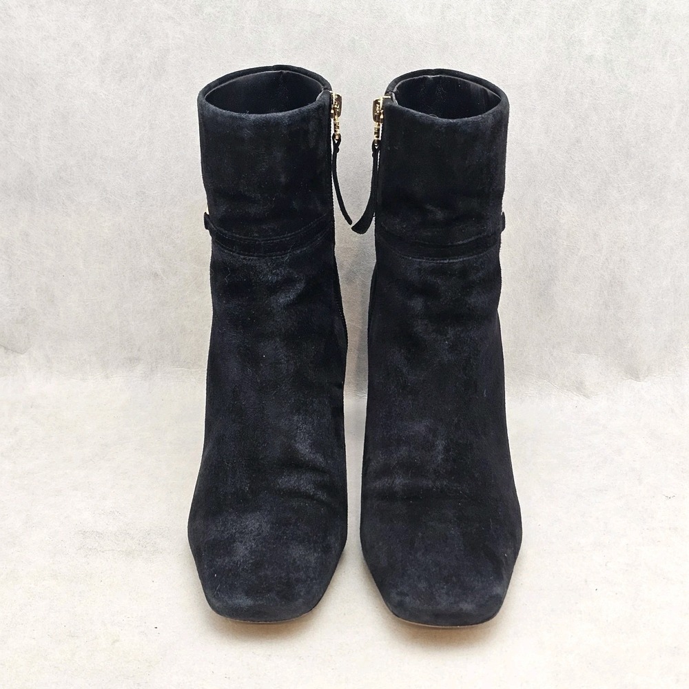 EUC Sam Edelman Florah Booties Women's Chic Black Suede High Ankle Size 9 - Picture 7 of 13